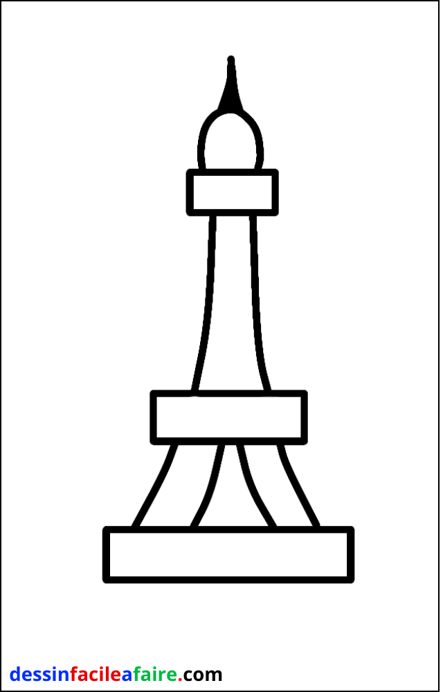 comment dessiner la tour eiffel